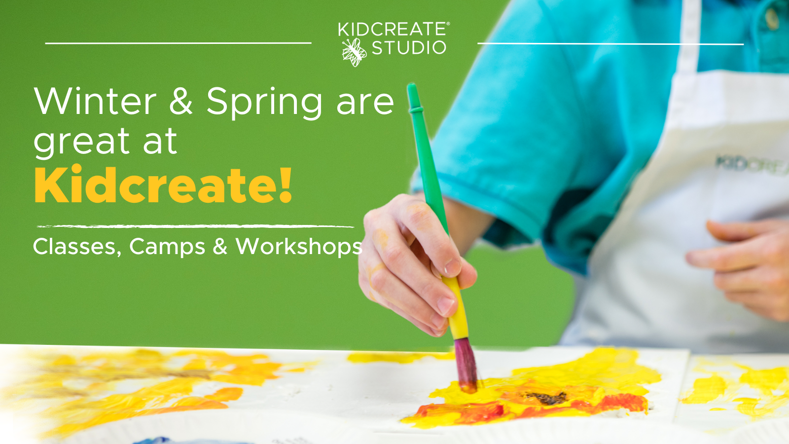Winter & Spring are great at Kidcreate